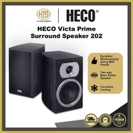 HECO Victa Prime 202 Bookshelf speaker Espresso 110 W 35 Hz - 40000 Hz 1 Pair (ESPRESSO Colour) OPEN