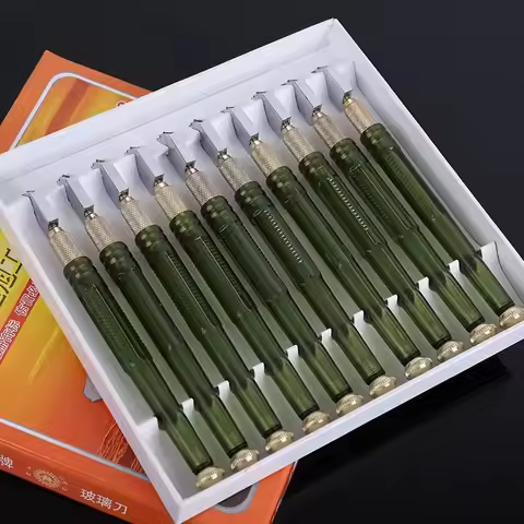 Professional Glass Cutting Wheel, Manual Glass Cutting Tool, 2-10mm Glass Cutter, Ceramic Tile Cutte