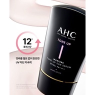 AHC Masters Tone-Up SPF50+ PA++++ sunscreen Serum protects skin and naturally beautiful tone
