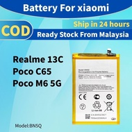 Battery BN5Q Bateri Compatible For Redmi 13C Batery Xiaomi Poco C65 Poco M6 5G