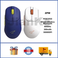 ZaoPin ZPW Wireless Mouse PAW3950 Lightweight Three Mode Game Mouse