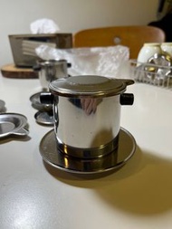 不鏽鋼越南咖啡滴滴漏咖啡壺全新每個售@$29