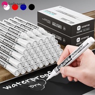 Ladysasa 1Pc White Black Red Marker Pens 2.0mm Oily Waterproof Paint Pen for Wool Canva Tire Glass R