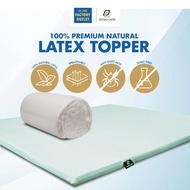 OSTEO CARE 100% Natural Latex Mattress Topper Pelapik Tilam - King/Queen