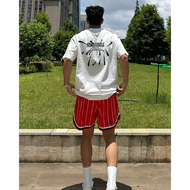 SELVFZ | Áo Thun Cotton In Hình Streetwear