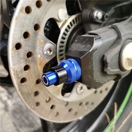 Applicable for motorcycle R3, R7, MT03, MT07, R25, MT25. Modified aluminum alloy rear regulator scre