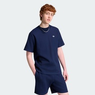 adidas ไลฟ์สไตล์ เสื้อยืดวาฟเฟิล TREFOIL ESSENTIALS ผู้ชาย สีน้ำเงิน KT2444