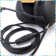 ✥Dilraba✥【In Stock】 Headphone Audio Cable Replacement for HyperX Cloud/Cloud Alpha Gaming Heads