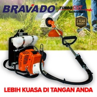 BRAVADO/APACHE/AVITA TurboCUT BG328 Backpack Brush Cutter Mesin Rumput Kebun 32.8cc 2 Tahun Warranti