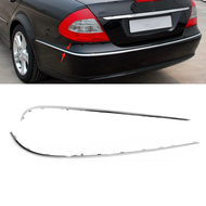 2Pcs Rear Bumper Molding Trim Chrome For Mercedes-Benz E-Class AMG W211 E350 E320 E550 2006-2008 211