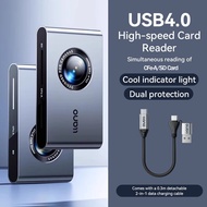 Llano USB C SD Card Reader High-speed 4.0 card reader SD/TF dual card eading for iPad Laptop Accesso