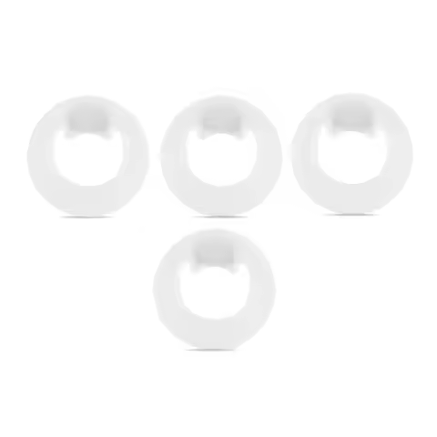 AB34-Water Bottle Replacement Parts- 4Pcs Stopper Set For Owala Freesip Twist 18Oz-24Oz, Silicone To