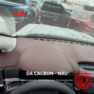 Thảm taplo xe ô tô MITSUBISHI Xforce Attrage Grandis Outlander Pajero Sport Xpander Cross Triton chấ