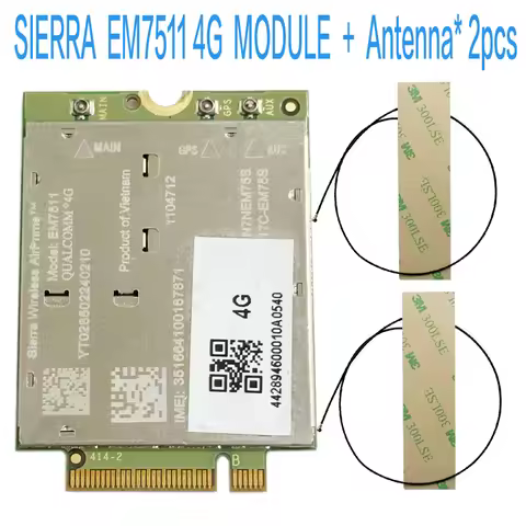 Sierra Wireless EM7511 LTE-zaawansowany moduł Pro do rozwiązań bezpieczeństwa publicznego moduł CAT-