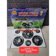 Complete Slanted Gear Set S195 /S1110/S1115 ZH1115