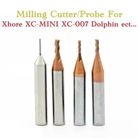 Fit For Xhorse CONDOR XC MINI Plus XC-007 Dolphin XP-005 XP-007 Key Cutting Machin 1.0mm 1.5mm 2.0mm