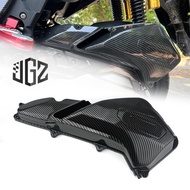 For Honda ADV150 ADV 2019-2022 Motorcycle Air Filter Guard Carbon Fiber Pattern Rear Air Filter Cover Accessories