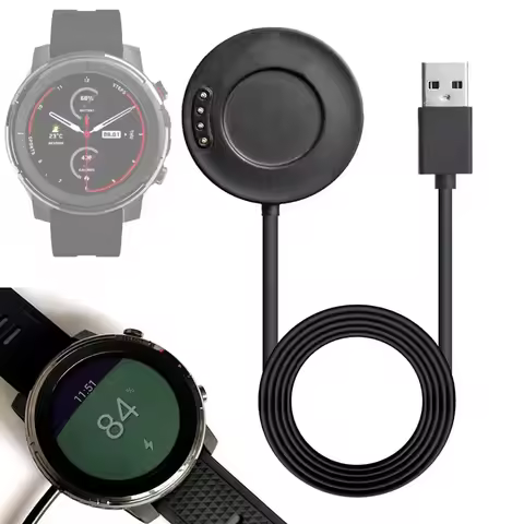 USB Dock Charger Adapter Base for Xiaomi Huami Amazfit Stratos 3 Sport Smart Watch Stratos3 A1928 Ch