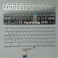 for HP CHROMEBOOK 14A-NA TPN-Q234 Laptop Keyboard White