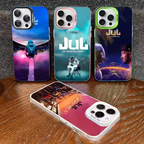 Rapper J-JuL C'est Pas Des Lol Phone Case For IPhone 16 15 14 13 12 11 17 Pro MAX Plus Pro Matte Sho