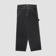Queenbeer - Carpenter Denim Pants Sergio Black Washed