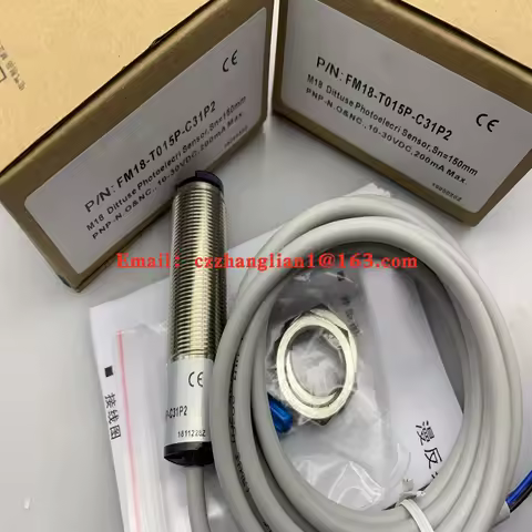 Photoelectric switch FM18-T01N-C31P2-D FM18-T01P-C31P2-D FM18-H01P-C31P2 FM18-H01N-C31P2 Complete mo