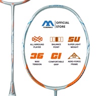 POWERMAX Raket Badminton Hector 100 Full Carbon Frame Bulutangkis Ringan 5U 36 Lbs Flex All Around