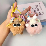 GANTUNGAN GH 1.511 - Little Monsters Sunglasses Bag Hanger Monster Glasses Keychain Cute Doll Bag De