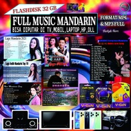 Flashdisk 32 GB Musik Mandarin Lengkap Format MP4 & MP3 Bisa Diputar di TV Mobil Laptop HP DLL
