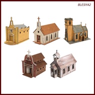 [Blesiya2] 1:72 Scale Architecture Building Model Architecture Scene Wood Landscape Building Materia