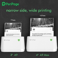 New Arrival*** Peripage A9 A9s A9 Pro A9 Max A9s Max Pocket Photo Thermal Printer Free 3+3 rolls paper/sticker