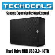 Seagate Expansion Desktop External Hard Drive HDD USB 3.0 - 10TB | 12TB | 14TB | 16TB | 18TB