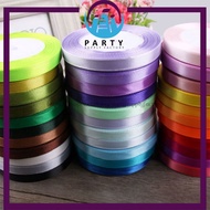 25 YARDS SATIN RIBBON 1/4 INCH / 25 YARDS REBEN SATIN 1/4 INCH (1 ROLL)