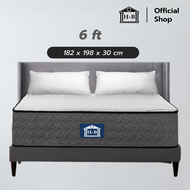 Home Best ที่นอนสปริงเสริมยางพารา หนา 12 นิ้ว รุ่น Thunder  นอนสบาย ไร้เสียงรบกวน 3.5 ฟุต Thunder 12