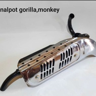knalpot gorilla monkey mapler muffler monkey monkeyi gorilla gorila minion mini standar