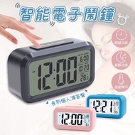 LED智能電子鬧鐘 智能鬧鐘 LED時鐘 感應溫度計 LED鬧鐘 [平行進口]