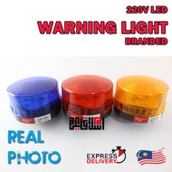 WARNING LIGHT STROBE LIGHT Lampu Amaran- LED 220V AC @ 12V DC