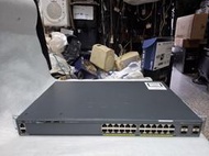 Cisco Catalyst 2960-X 24TS-L 24-Port Managed Switch 含2邊耳架 "現