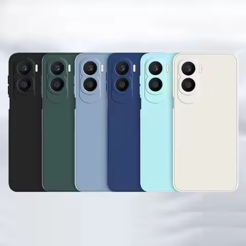 For Honor 90 Lite Case Liquid Silicone Plain Rubber Protector Case For Honor90 Lite Cover For Honor