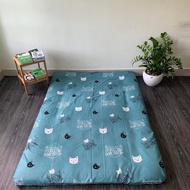 Nệm Trải Sàn Đệm TOPPER Hàng Xuất Nhật RIOTEX gấp 3 tiện lợi – Topper nệm 1m - 1m2 - 1m4 - 1m6 - 1m8