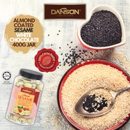 Danson Almond Coated Sesame White Chocolate 400g Jar