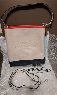 Coach 手提包 藍色拼色