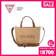 GUESS กระเป๋า รุ่น ST258681 WELLS MINI TOTE สีน้ำตาล