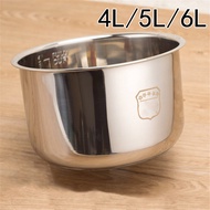 Pressure Cooker 6L Inner Pot Rice Pressure Cooker Liner Stainless Steel Inner Pot Minute Pressure Co