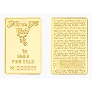 999.9 FURTHER TOP GOLD BAR 1/5GM