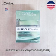 LOréal® Paris Skincare Pure-Clay Mask ลอรีอัล ปารีส มาส์กโคลน มาส์ก บำรุงผิวหน้า