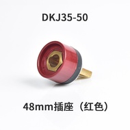 Đầu Nối Nhanh 48mm DKJ35-50 Kẹp Nối Nhanh Cho Máy Hàn P320/420K Phụ Kiện Máy Hàn Bằng Đồng