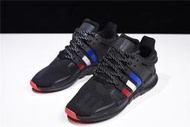 桃子代購～潮品atmos × Adidas EQT Support ADV 9317 黑色 針織 3M反光 休閒 運動