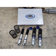 Perodua Kancil - HWL MT1BS Fully adjustable absorber Series Hilow Soft Hard Bodyshift