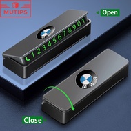 BMW Car Parking Phone Number Plate Box Hidden Luminous Holder For F10 F30 E39 E60 E36 E46 E30 E90 X1